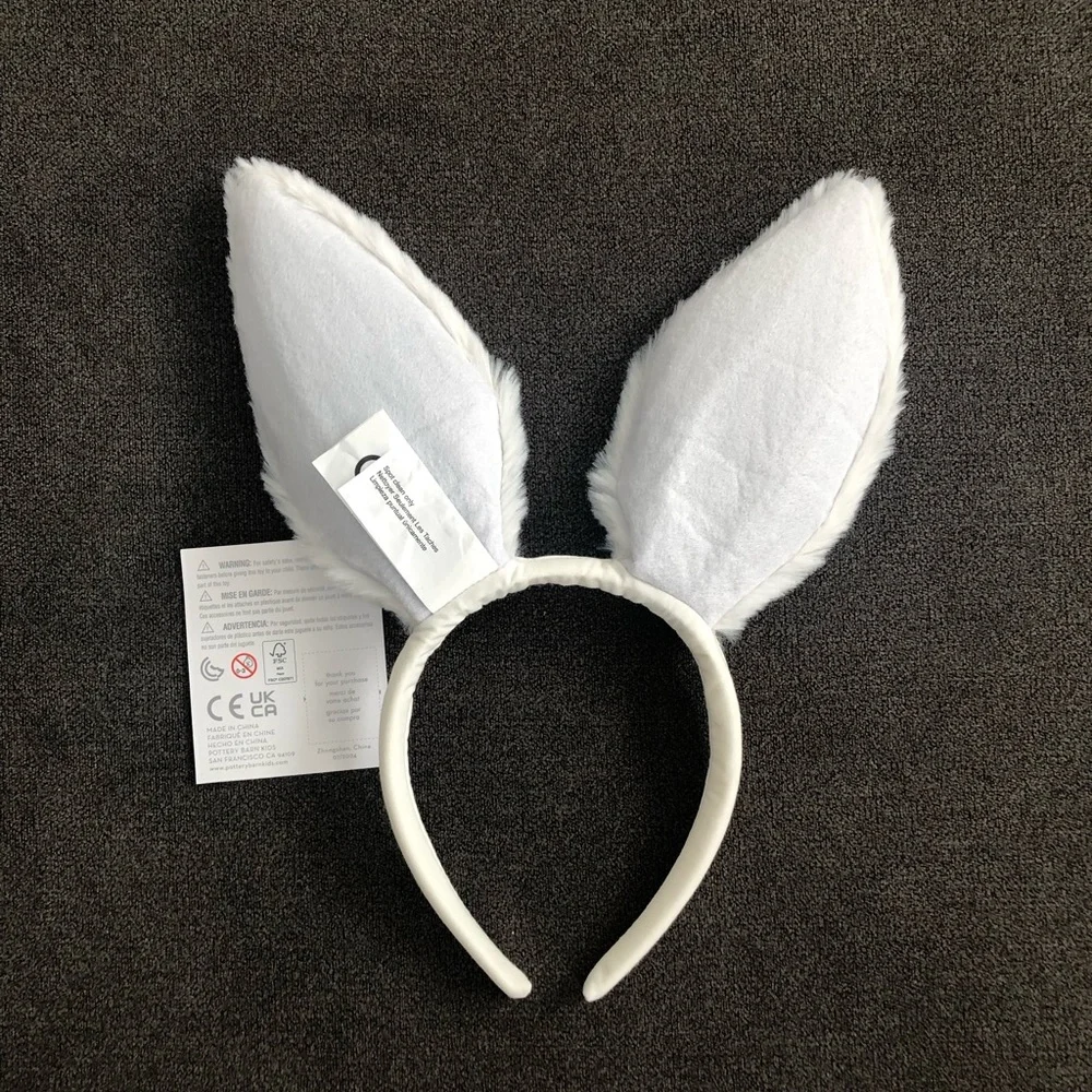 Pottery Barn Bunny Ears White